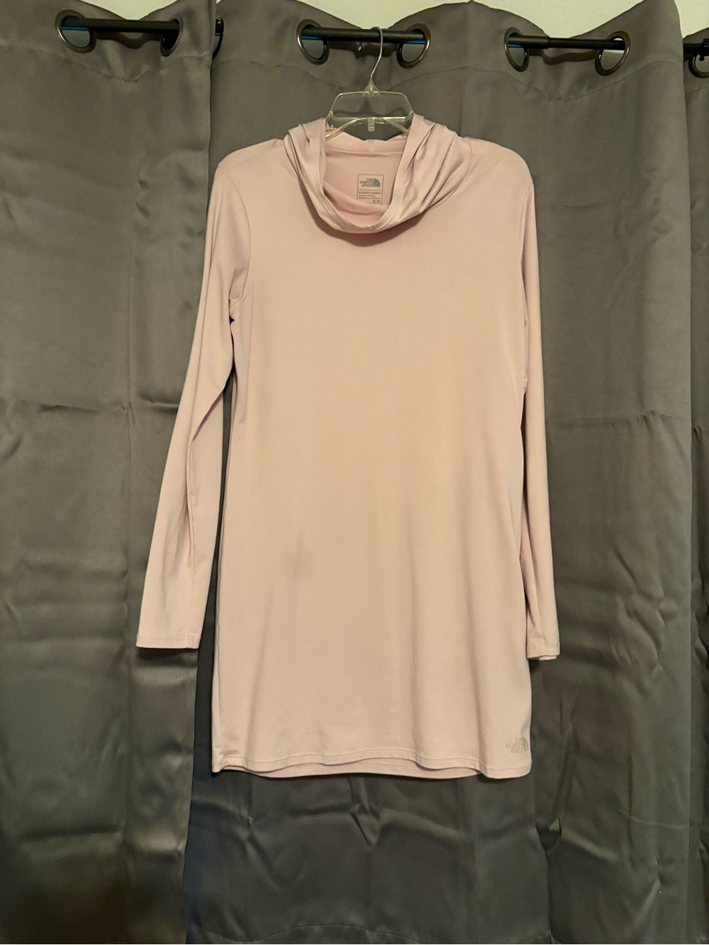 The North Face Women's Pale Pink Cowl Neck Tunic Sweater